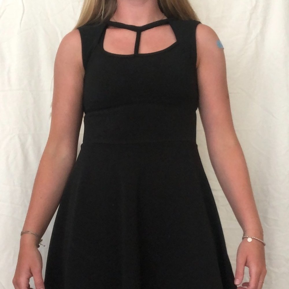 black formal dress